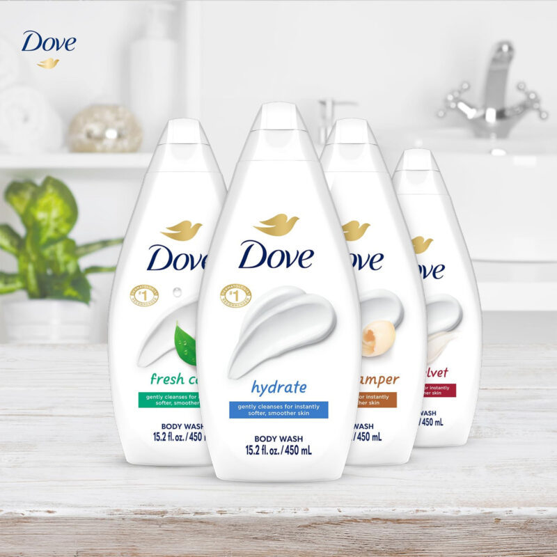 Sabonete Líquido Dove Variety, Pacote Com 6 Unidades, Hydrat - Image 5