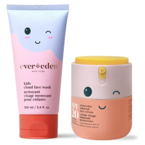 Pacote De Cuidados Com A Pele Evereden Kids Cloud Face Wash