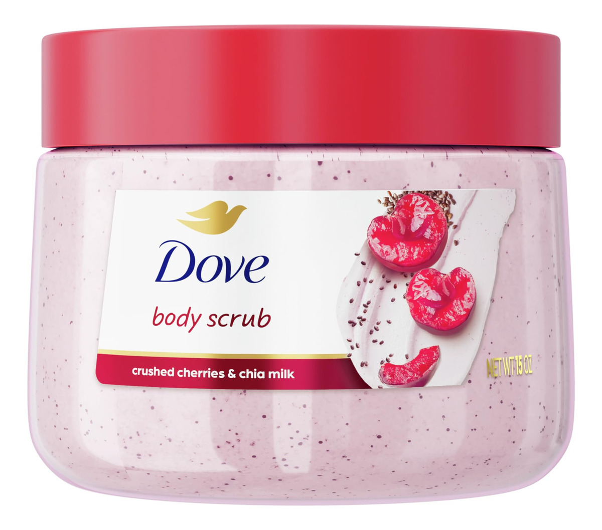 Esfoliante Corporal Dove Cherry & Chia Esfolia 443 Ml Para P