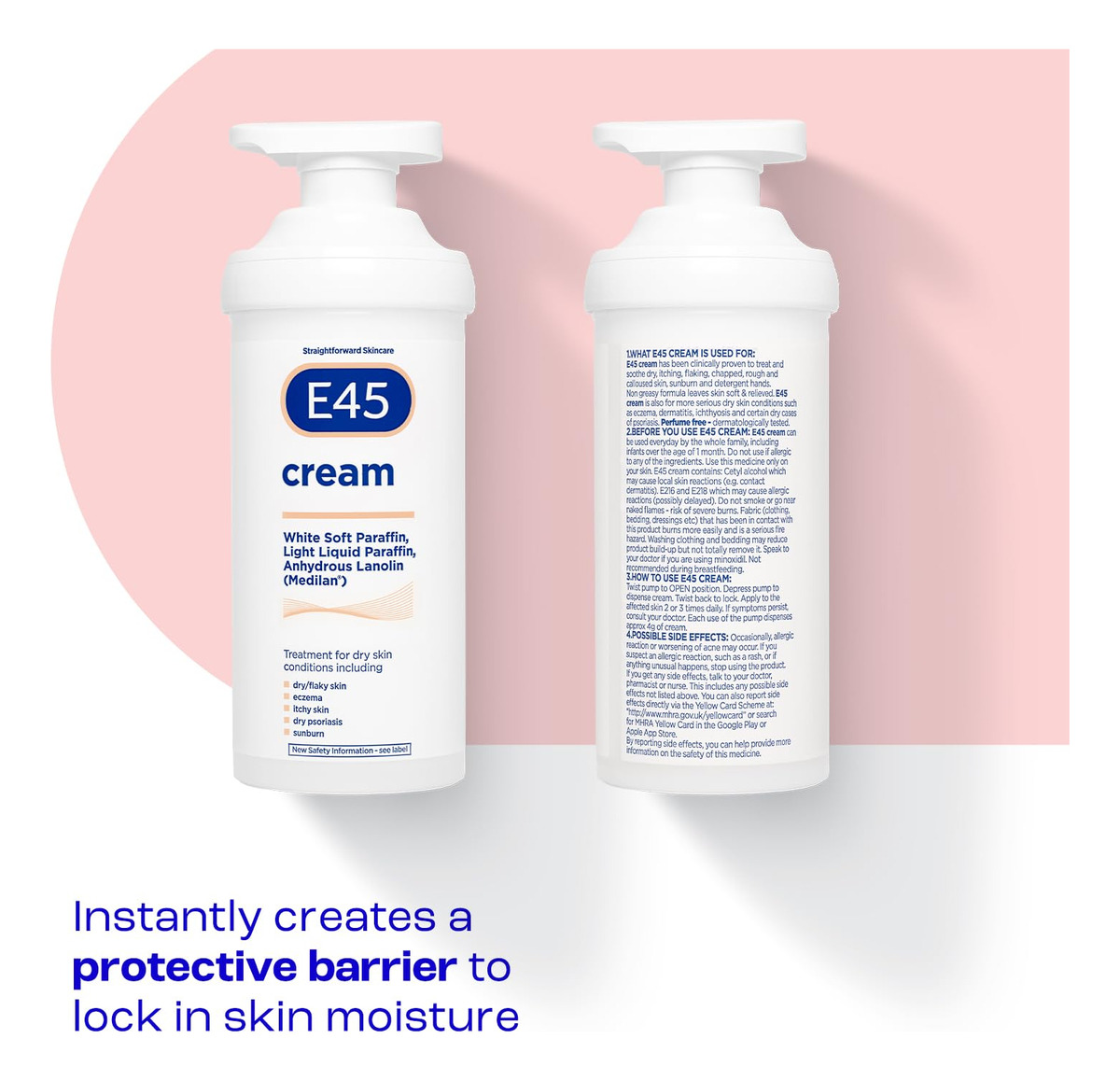 Creme E45 Hidratante Corporal De Eucalipto Perfumado 500g - Imagem 2