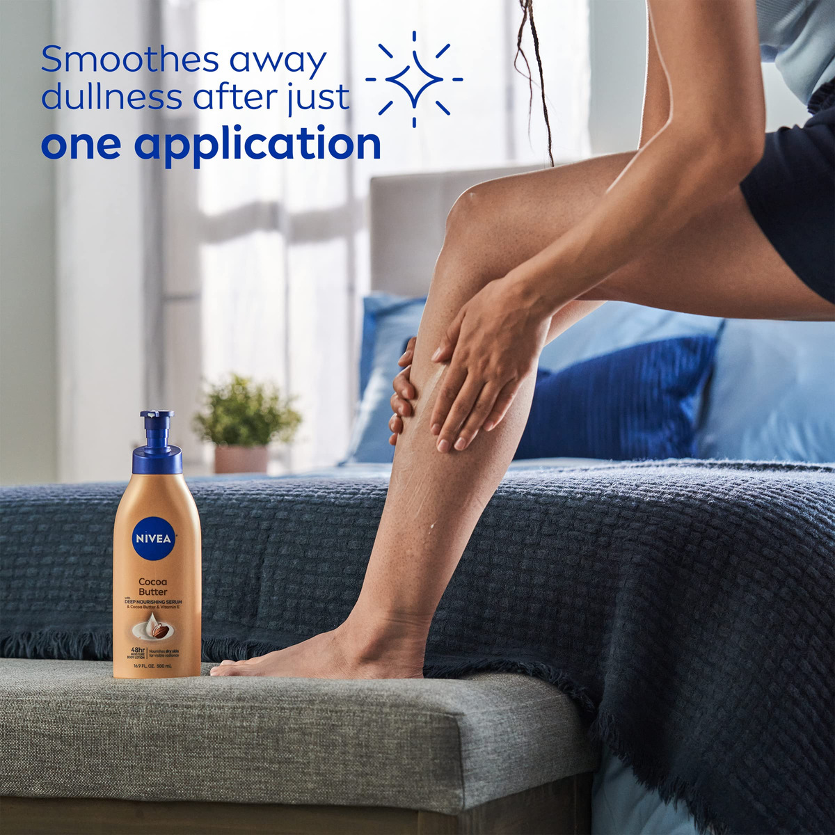 Loção Corporal Nivea Cocoa Butter Com Sérum Nutritivo Profun - Imagem 6