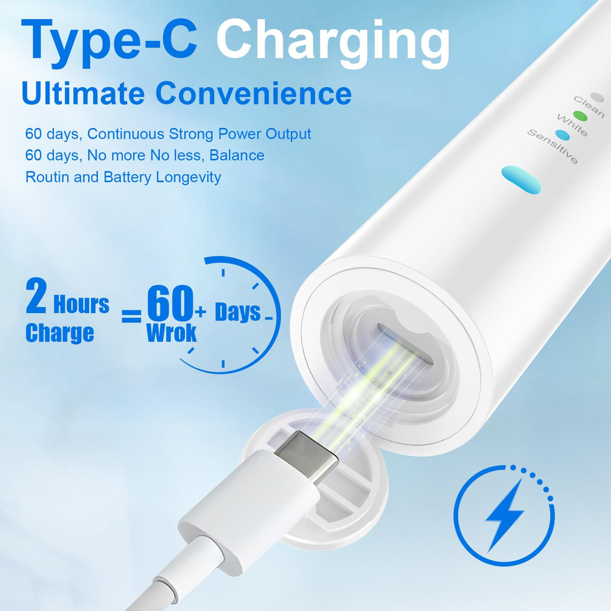 Escova De Dentes Elétrica Eliteshine Sonic Para Adultos E Ad - Imagem 6