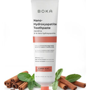 Pasta De Dentes Boka Nano Hidroxiapatita Sem Flúor 120ml Cin