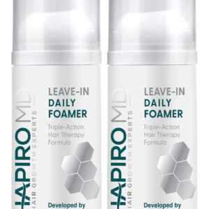 Espuma Diária Leave-in Para Queda De Cabelo Shapiro Md 60ml