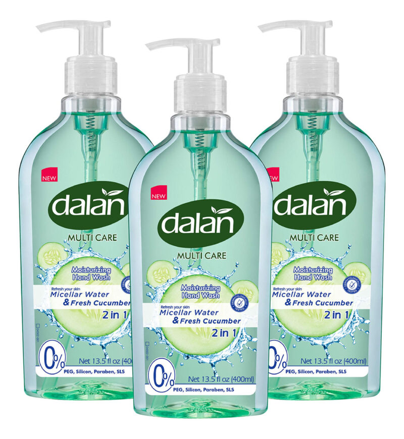 Sabonete Para Mãos Dalan Fresh Cucumber Multicare Ultra Hidr