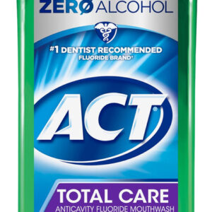 Enxaguante Bucal Act Total Care Zero Álcool 532ml De Hortelã
