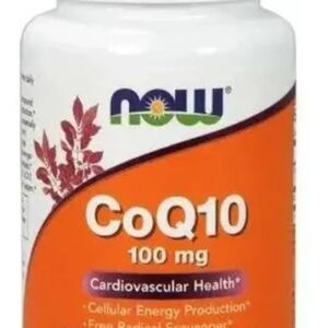Coenzima Q-10 100mg 50caps Now Sabor Sem Sabor