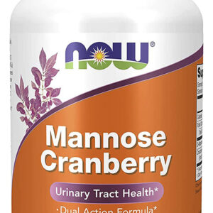 Manose E Cranberry Now Foods Mannose Cranberry 90veg Caps Sabor Frutas