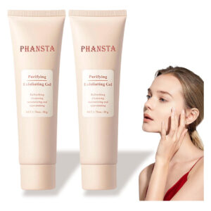 Gel Esfoliante Purificante E Hidratante, 2 Unidades Para Ros