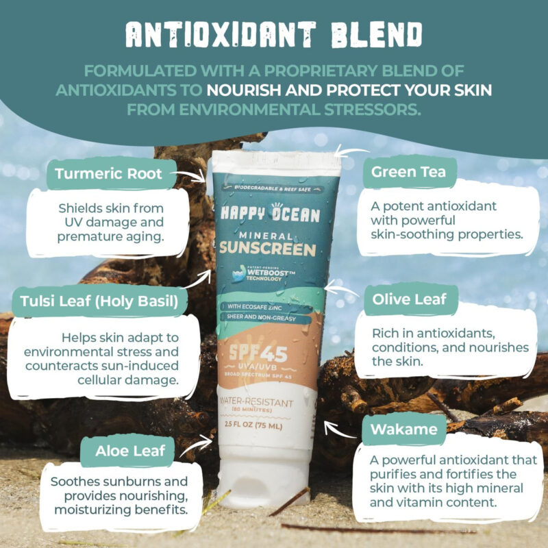 Protetor Solar Happy Ocean Spf 45 Biodegradável 75ml - Image 7