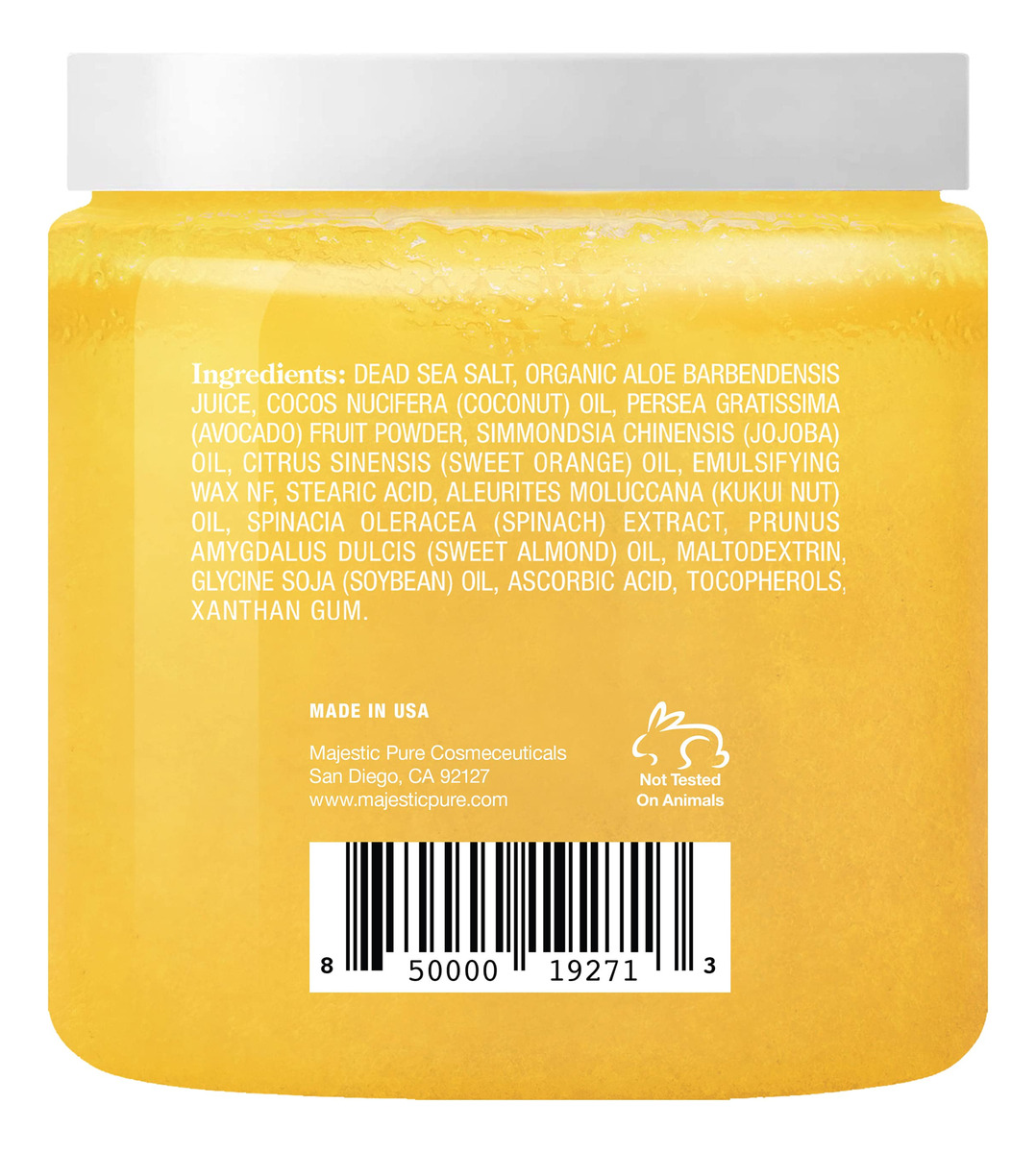 Esfoliante Corporal Majestic Pure Sweet Orange 300ml Para To - Imagem 7