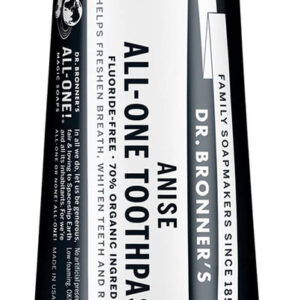 Pasta De Dentes Dr. Bronner's All-one Anise 150ml 70% Orgâni