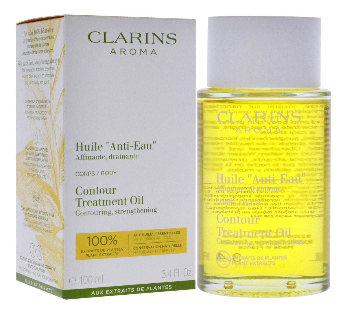 Óleo De Tratamento Corporal Clarins Anti Eau 100ml - Imagem 2