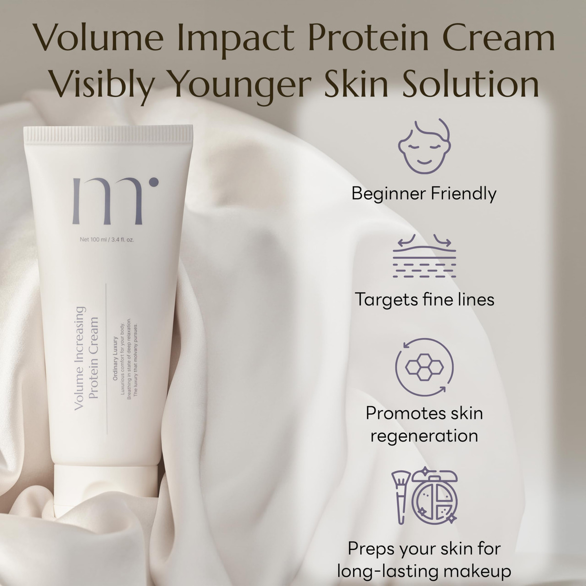 Creme Hidratante Molvany Volume Impact Protein 100ml - Imagem 7