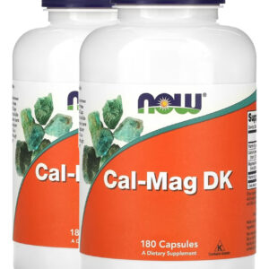Cal-mag Dk 180 Capsulas Importado 2un Now Foods