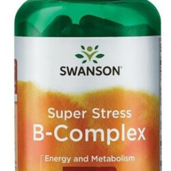 Complexo B Swanson Super Stress Com Vitamina C 100 Cápsulas