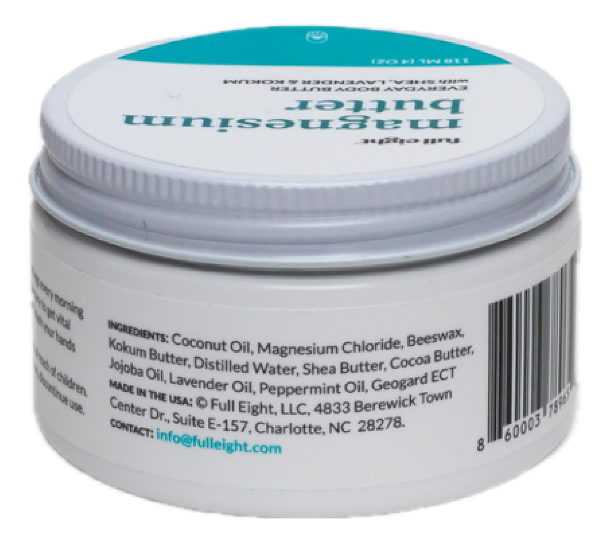 Manteiga Corporal Full Eight Organic Magnésio 120ml - Imagem 8