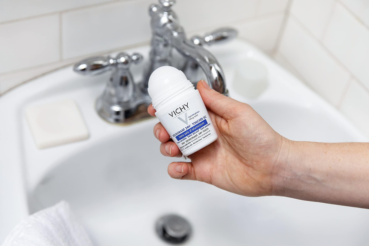 Desodorante Vichy 24 Horas De Toque Seco Roll-on 50 Ml Sem A - Imagem 4