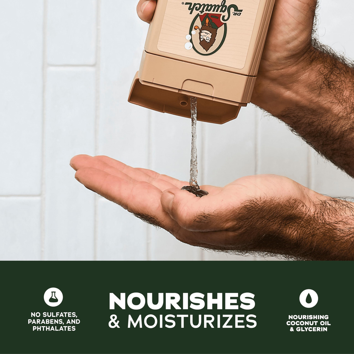 Novo Sabonete Corporal Natural Para Homens Dr. Squatch - Esf - Imagem 4
