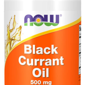 Óleo Groselha Preta 500mg Now Foods 100 Softgl Importado