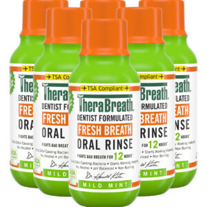 Enxágue Oral Therabreath Fresh Breath Mild Mint 90 Ml (pacot