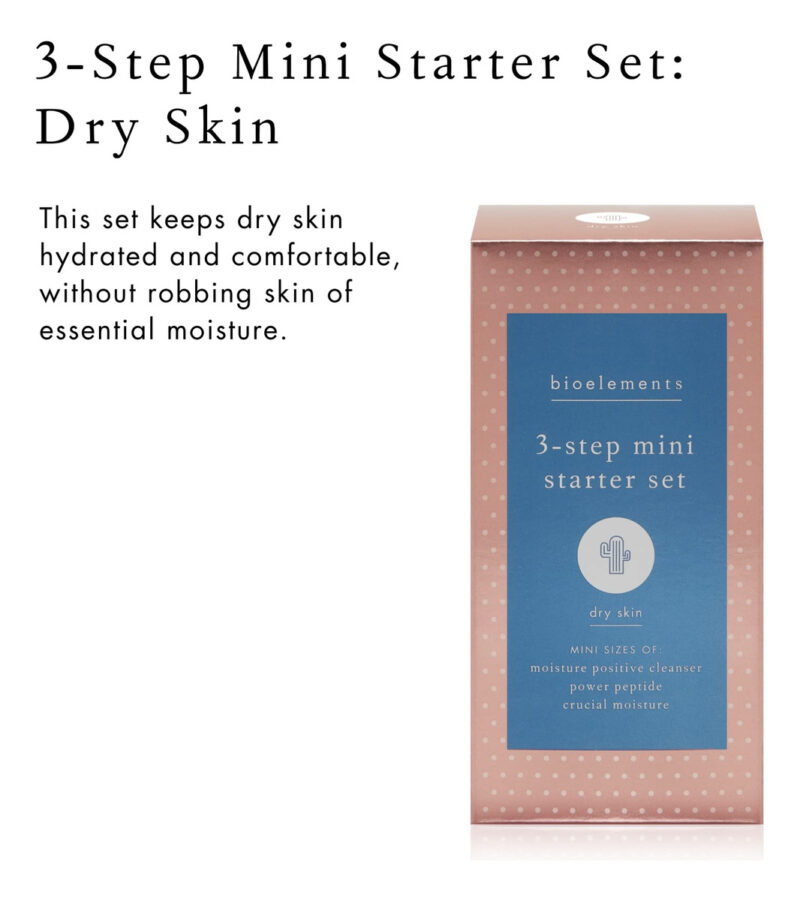 Conjunto De Cuidados Com A Pele Bioelements 3-step Mini Star - Image 2