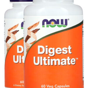 Digest Ultimate 60 Cápsulas Produto Importado 2un Now Foods