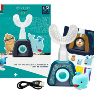 Escova De Dentes Elétrica Y-brush Kids Nylonstart Kids Pack