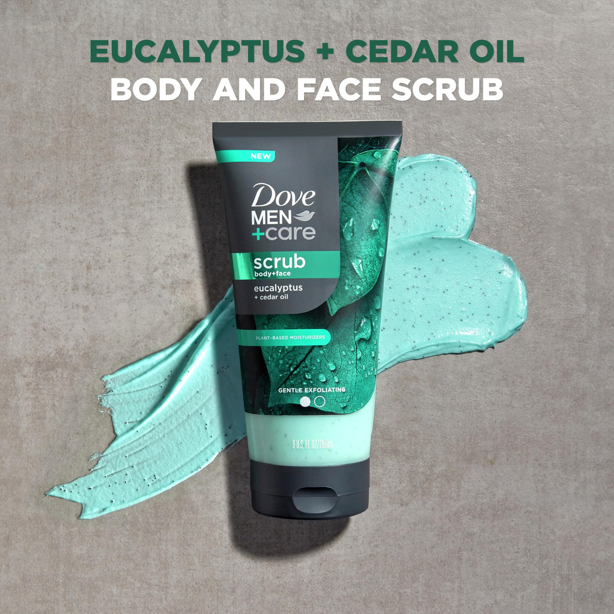 Esfoliante Corporal E Facial Dove Men+care Eucalyptus 100ml - Imagem 2