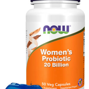 Probiótico 20bi Mulheres Now Foods Probiotic 50cap