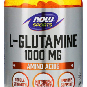 Now Foods, Sports, L-glutamine, 1,000 Mg, 240 Capsules Sabor Neutro