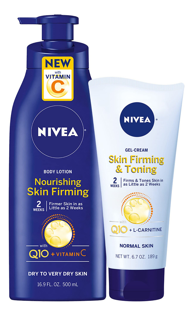 Loção Corporal Nivea Skin Firming W/ 500ml + Gel Creme 200ml