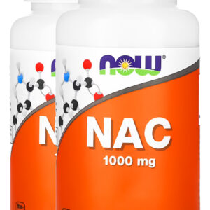 Nac N-acetil-cisteína 1000mg 60 Tabs Importado 2un Now Foods