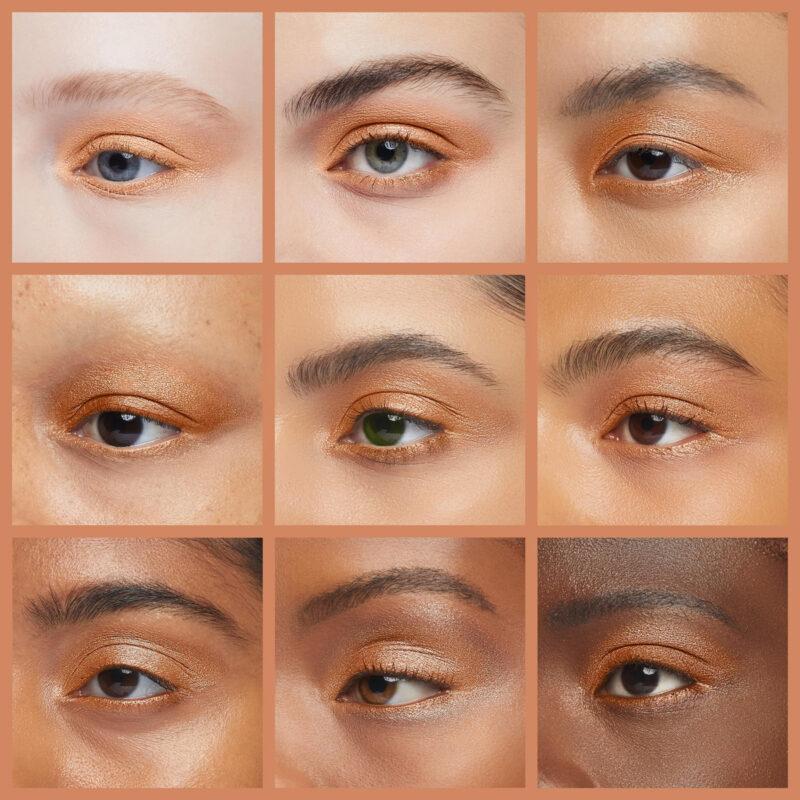 Sombra De Olhos Pure Ziva Sun Drenched Canela Marrom Chocola - Image 4