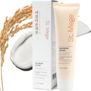 Protetor Solar St. Mege Rice Korean Lightweight 60ml Spf50+