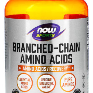 Aminoácidos Cadeia Ramificada Now Foods 120cap Importado