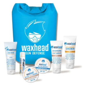Kit De Amostra De Cera De Protetor Solar Com Bolsa Seca Para