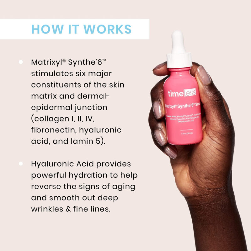 Sérum Timeless Skin Care Timeless Matrixyl Synthe 6 120ml - Image 4