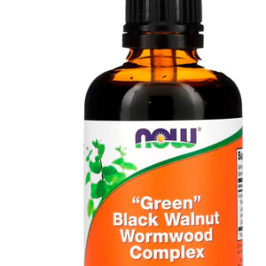 Complexo Absinto Noz Preta Verde Now 59ml +porta Cápsulas