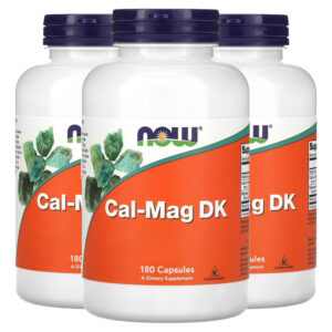Cal-mag Dk Now Foods 180 Capsulas Importado 3un