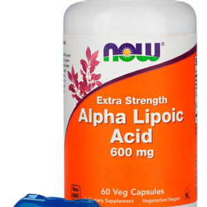 Ácido Alfa Lipóico 600mg Now Foods 60 Veg Cáps