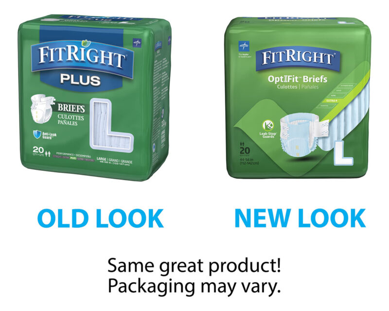 Fraldas Para Adultos Medline Fitright Optifit Extra+ Moderat - Imagem 2