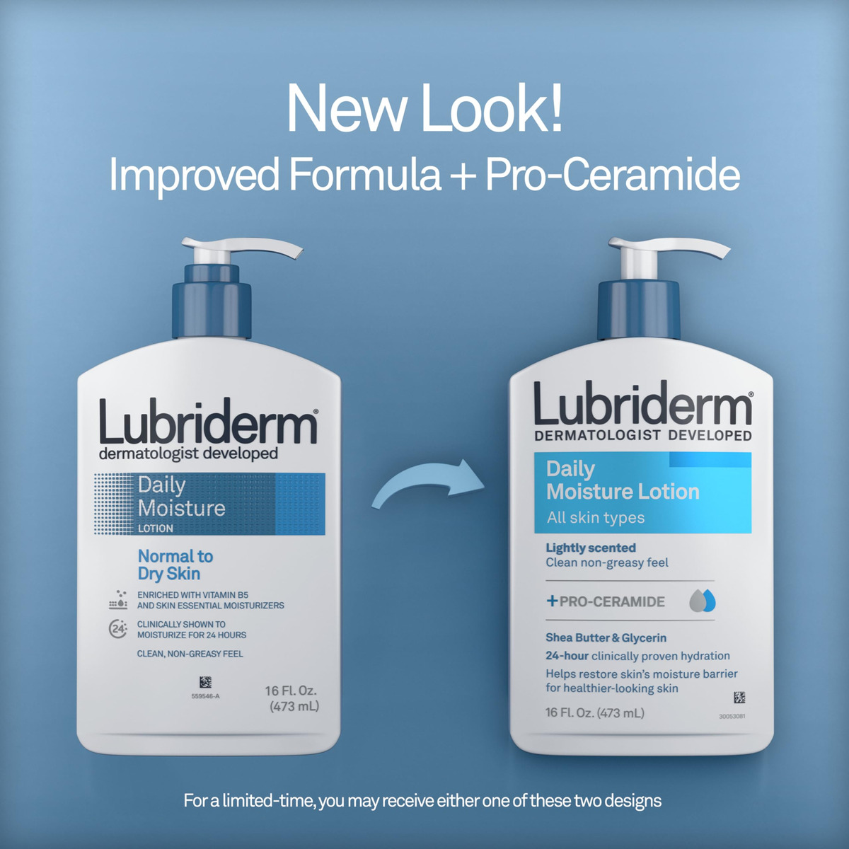 Loção Hidratante Lubriderm Daily Moisture 480ml Pro-ceram - Imagem 2