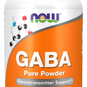 Gaba Pó Puro Now Foods 170g Produto Importado