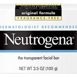 Barra De Limpeza Facial Neutrogena Original Amber 100g (paco
