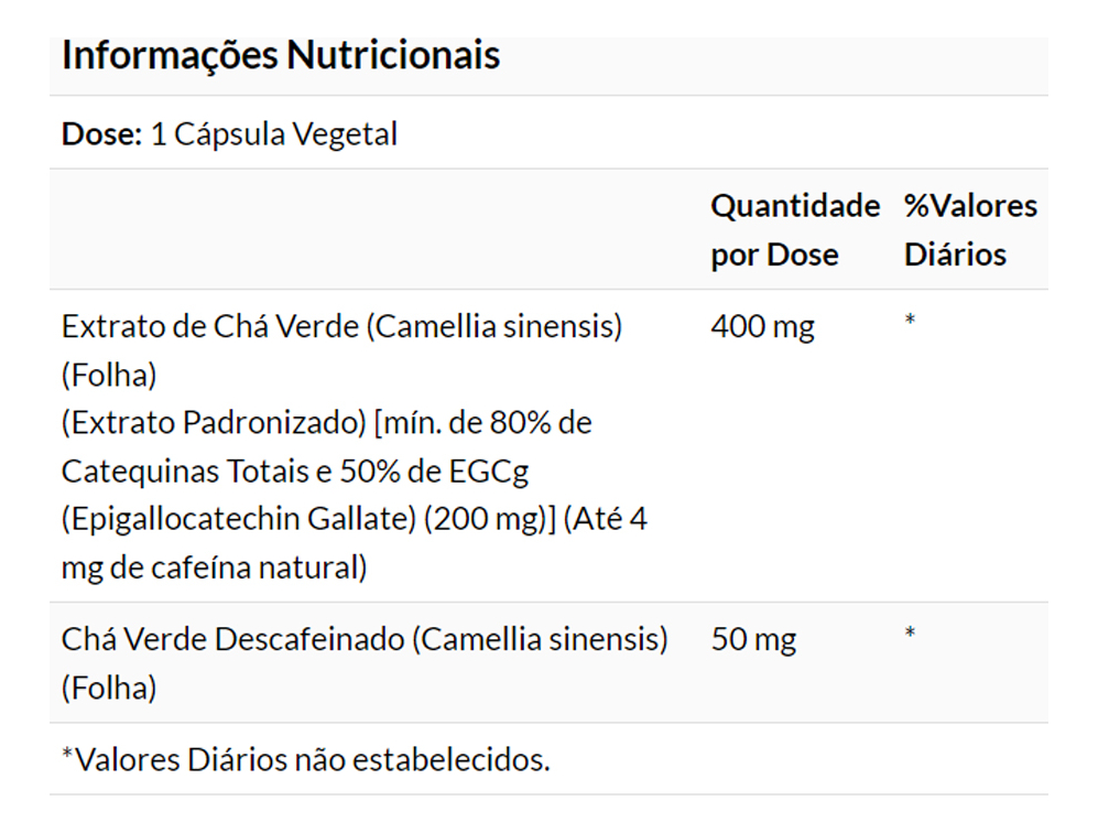 Extrato Chá Verde Egcg 400mg Now Foods 180cáps Importado - Imagem 4