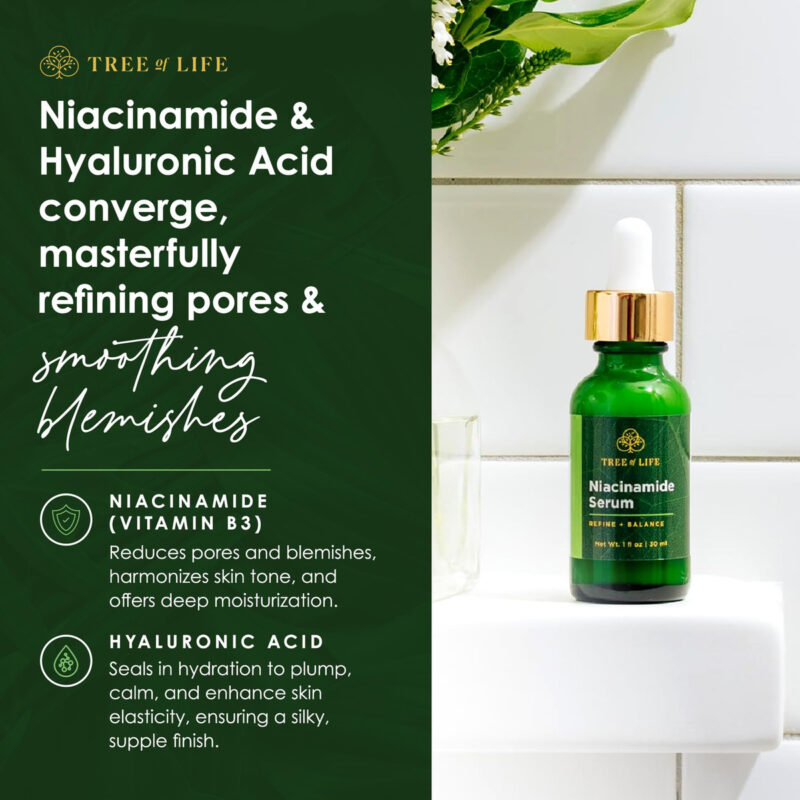 Sérum Tree Of Life De Niacinamida E Vitamina B3 60 Ml Com Hi - Image 3
