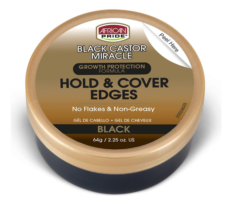 Gel De Cabelo African Pride Miracle Hold & Cover Edges 66 Ml - Image 8