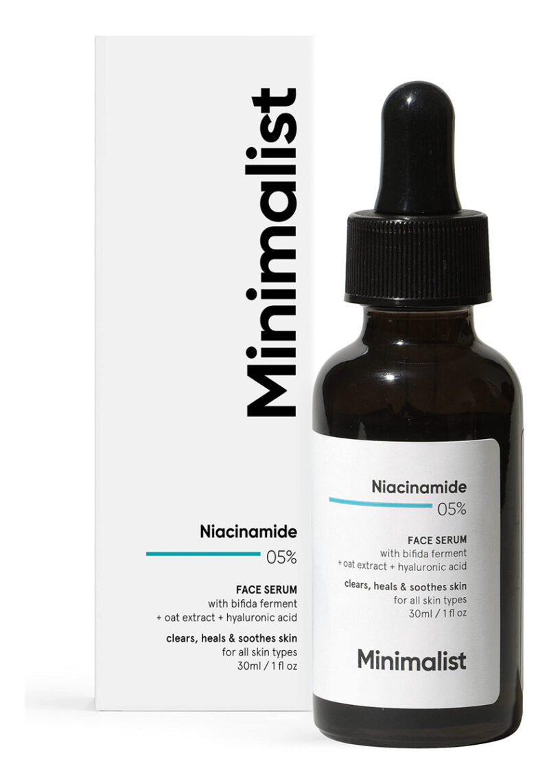 Sérum Facial Minimalista De Niacinamida 5% Com Ácido Hialurô