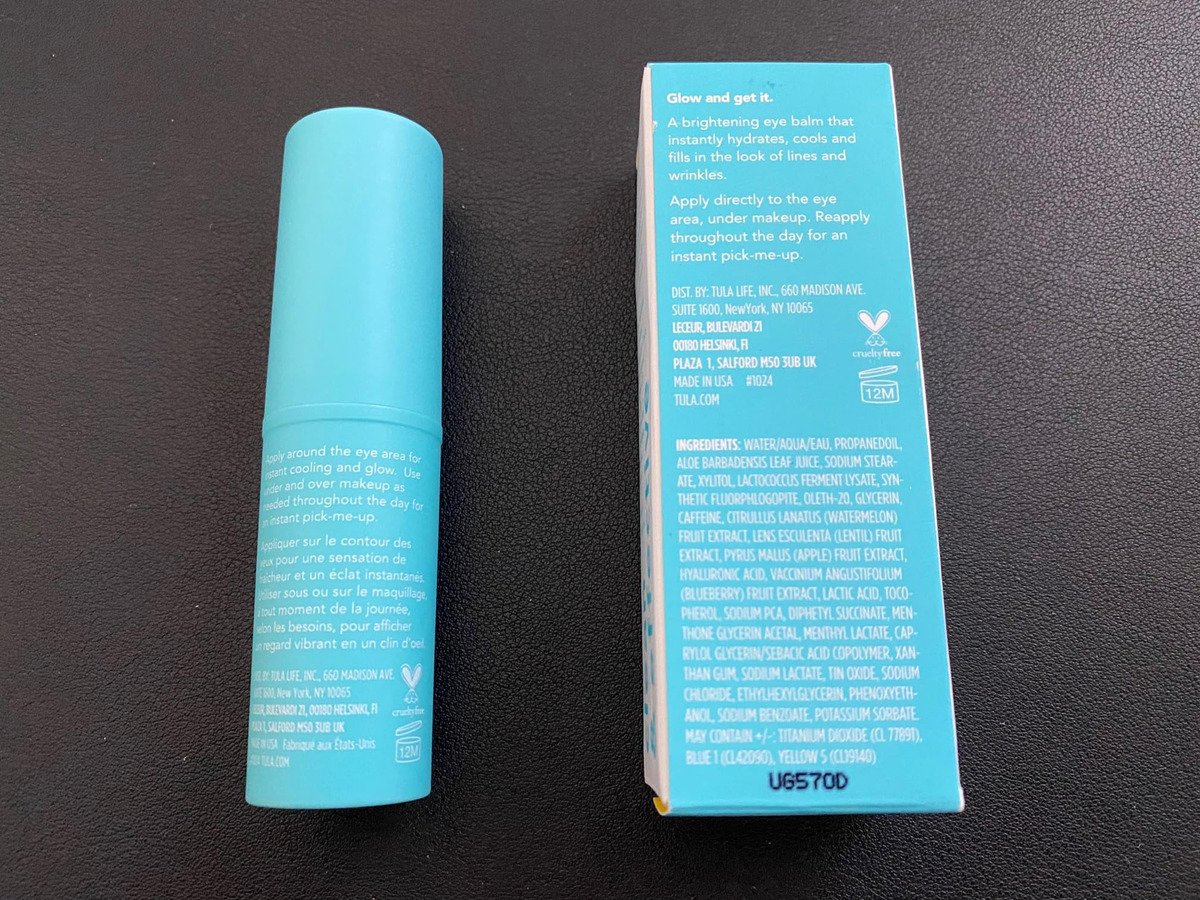 Bálsamo Para Os Olhos Tula Skin Care Glow & Get It Dark Circ - Imagem 8
